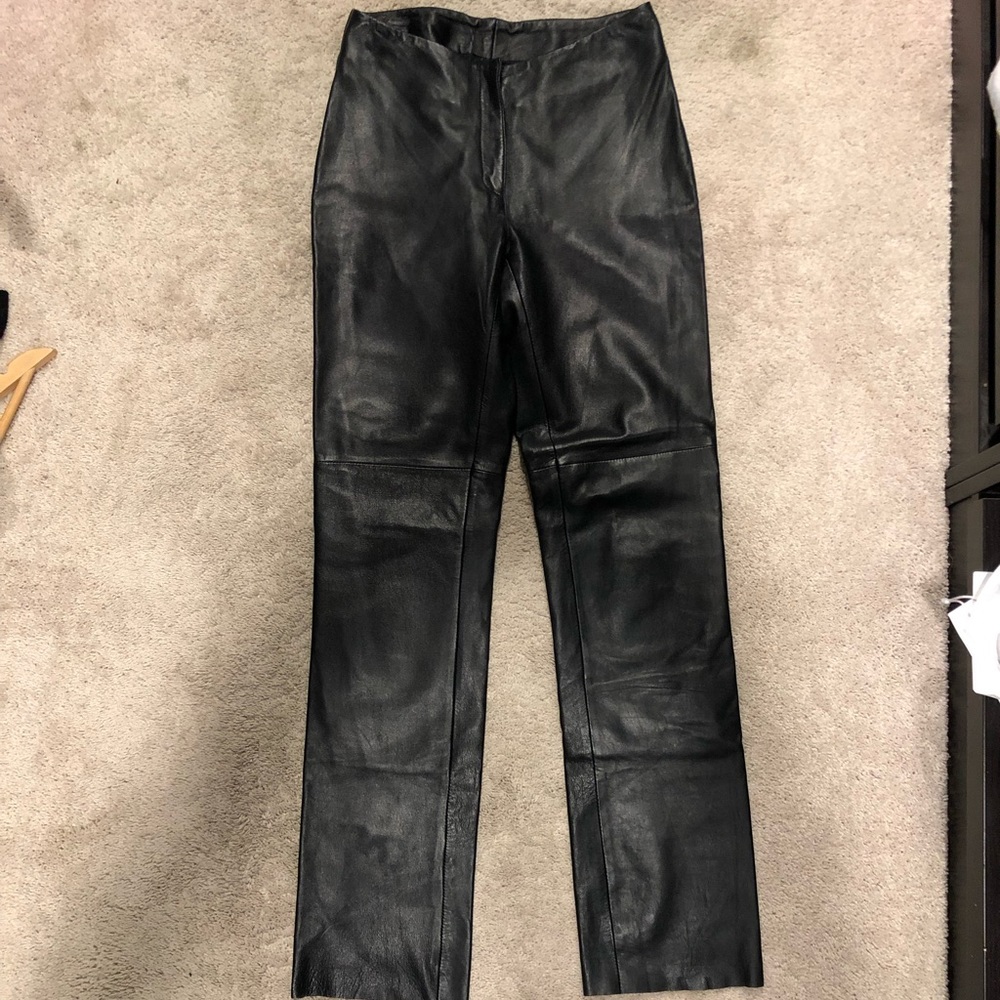 Bebe leather pants